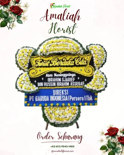 Papan Bunga Duka di Jeruksari
